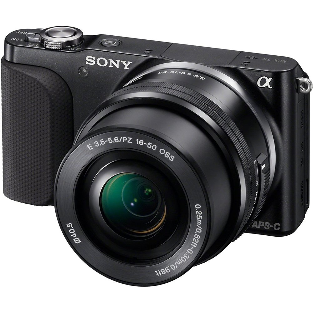 Amazon | Sony NEX-3NL/B Mirrorless Digital Camera Kit (Black) by