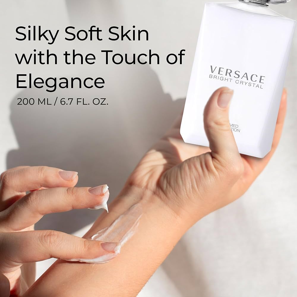 Amazon.com : Versace Bright Crystal Perfumed Body Lotion for Women