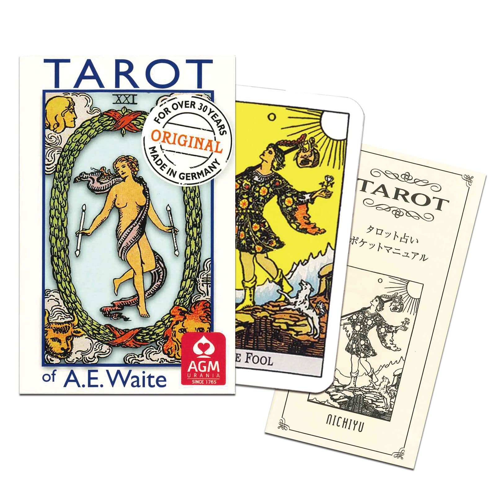 Amazon.co.jp: タロットカード 占い 78枚 ライダータロット ポケット