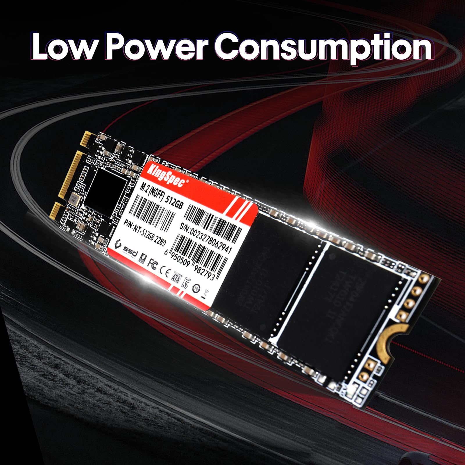 Amazon.com: KingSpec NT Series 512GB M.2 2280 SATA SSD - Not