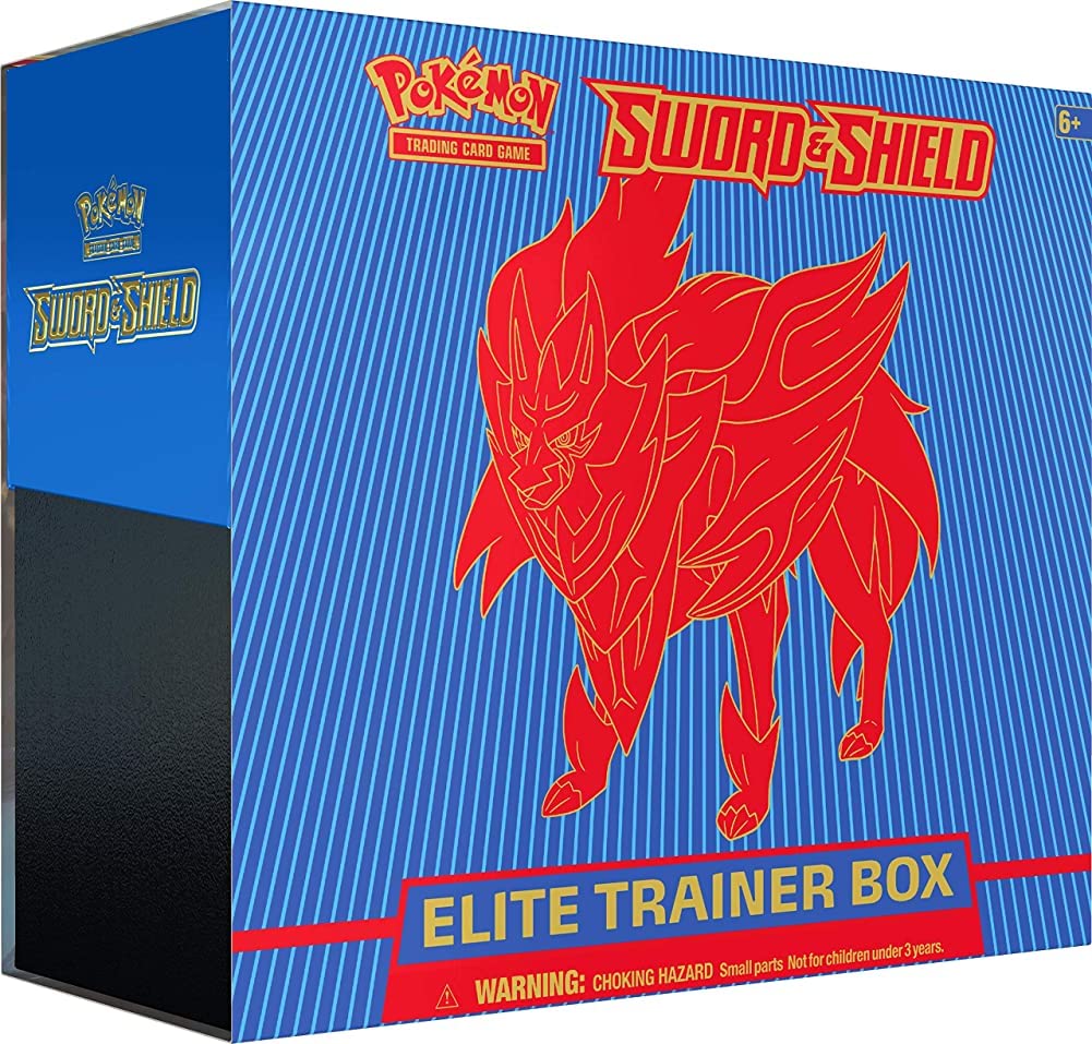 Amazon.com: Pokemon TCG: Sword & Shield Elite Trainer Box