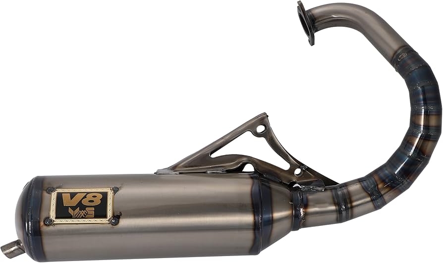 Amazon | ホンダ 縦型 用 ディオ V8 チャンバー マフラー スーパー