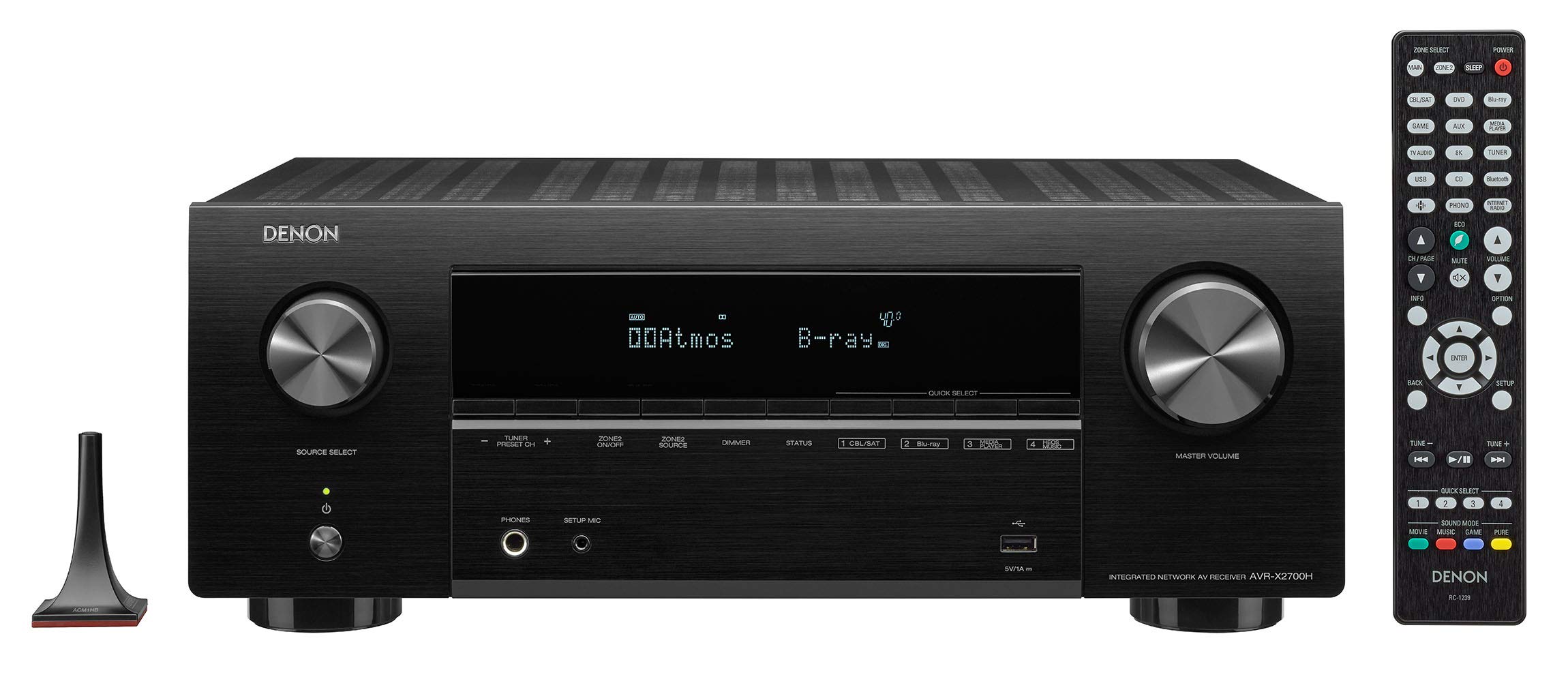 Amazon.co.jp: デノン Denon AVR-X2700H 8K Ultra HD HDR10+ eARC 7.2