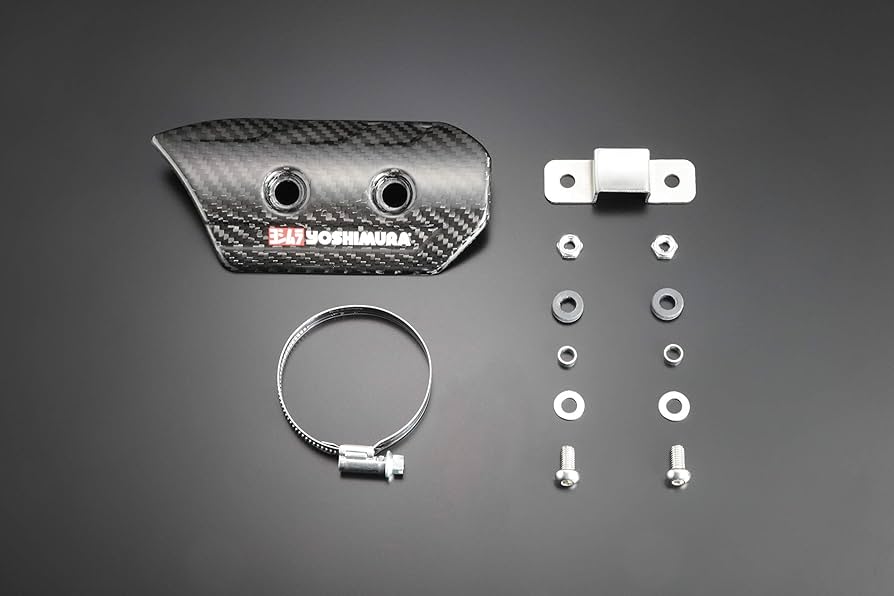 Amazon | ヨシムラ カーボンヒートガードセット TYPE-1 モンキー125(18