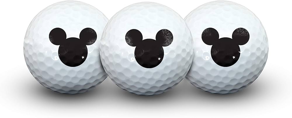 Amazon.co.jp: Team Effort ディズニー ミッキーマウス ゴルフボール 3