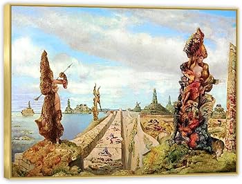 Amazon.co.jp: Max Ernst.有名な絵画の複製. 有名な抽象ポスターと版画