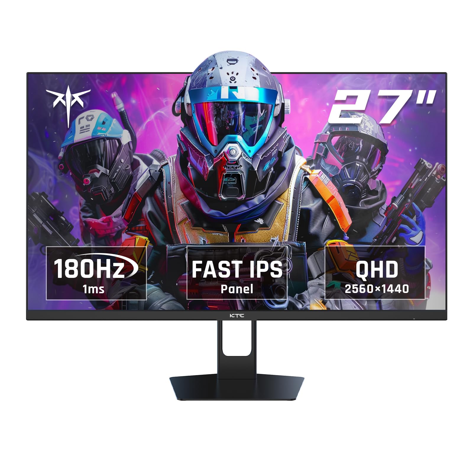 Amazon.com: KTC 27 Inch QHD Gaming Monitor, 180Hz 1ms GTG Fast IPS