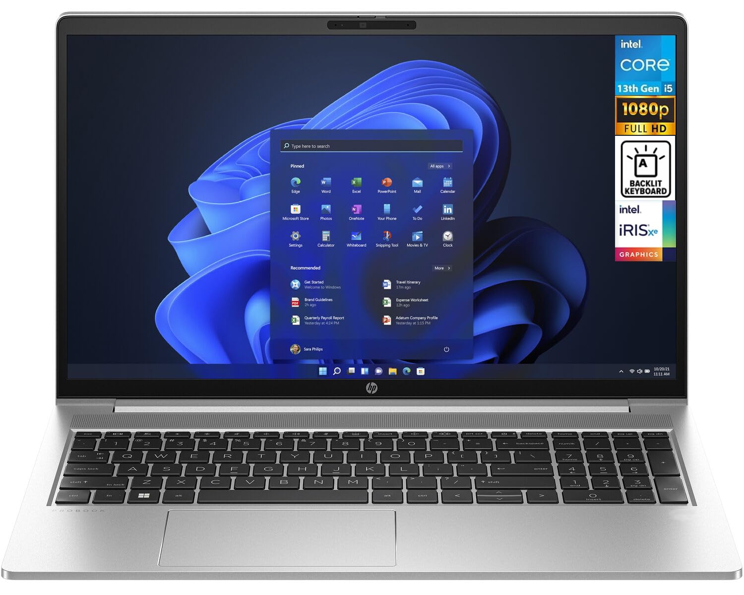 Amazon.com: HP Probook 450 G10 Home & Business Laptop (Intel i5