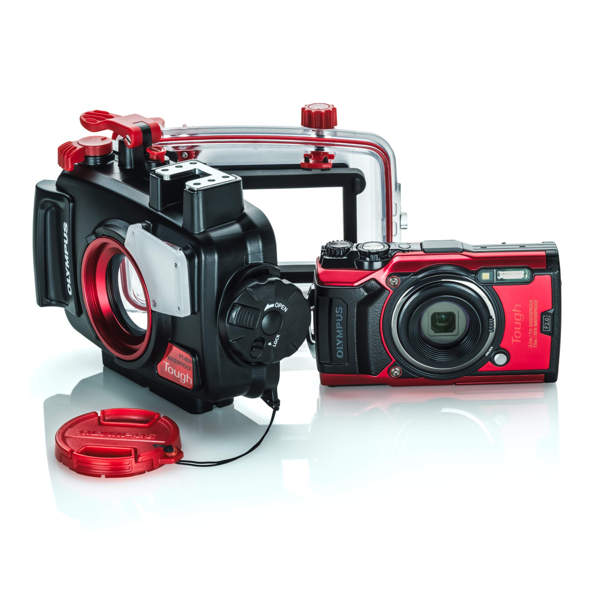 Amazon.com : OM SYSTEM Olympus PT-059 Underwater Housing for TG