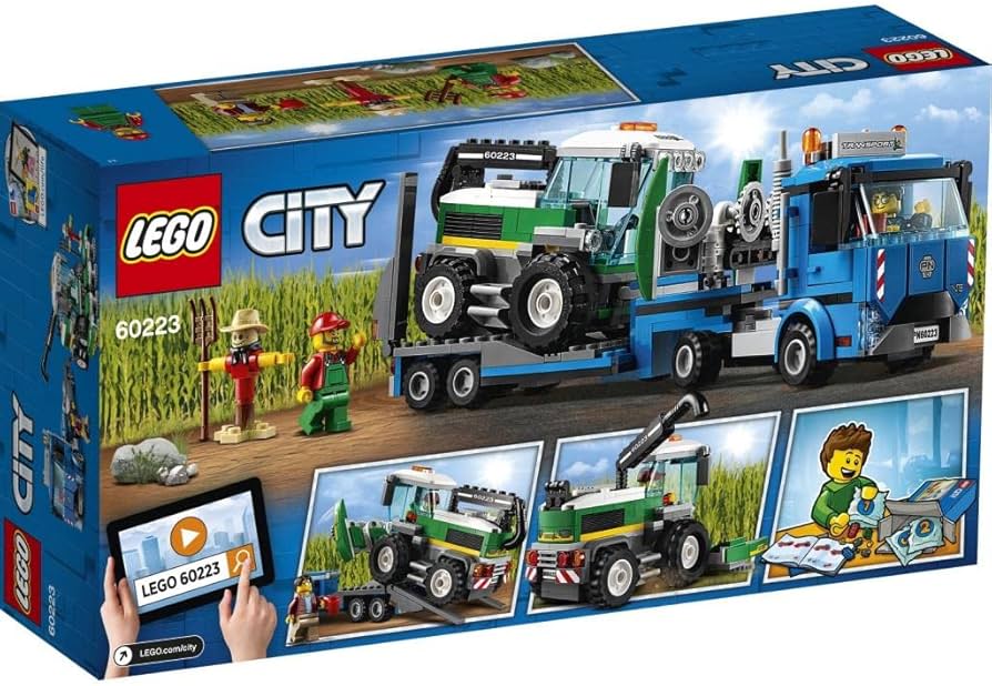 Amazon.co.jp: レゴ(LEGO) シティ 収穫トラクターと輸送車 60223