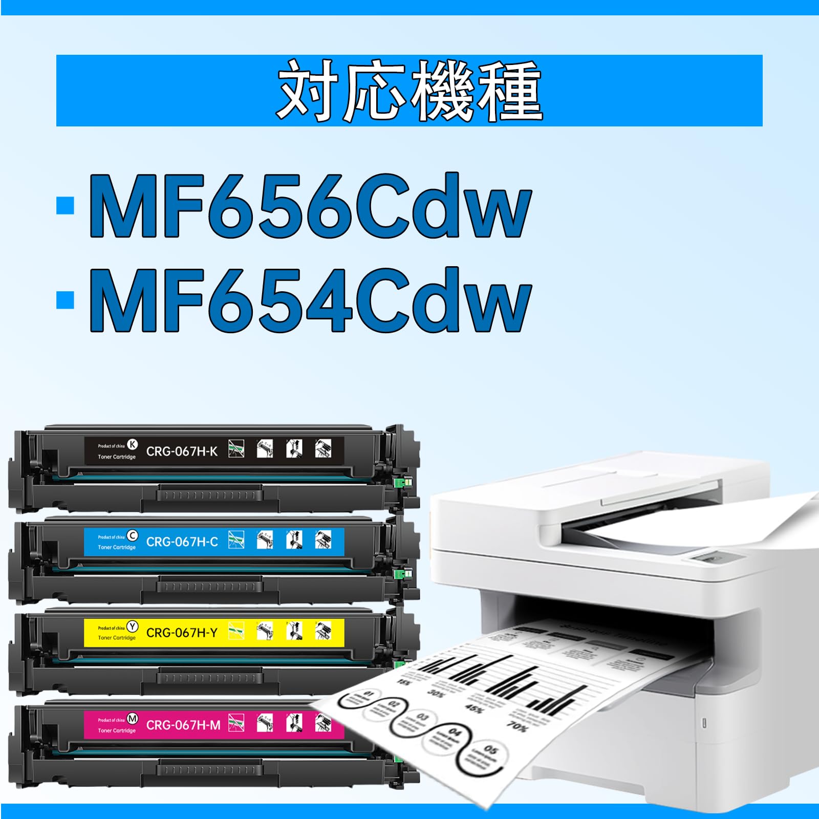 Amazon.co.jp: 【Amazon.co.jp限定】キヤノン用 CRG-067H 大容量 互換