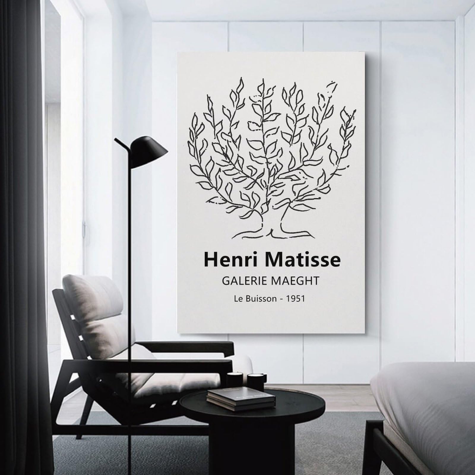 Amazon.co.jp: Henri Matisse アンリマティス 「低木」 ポスター 印刷