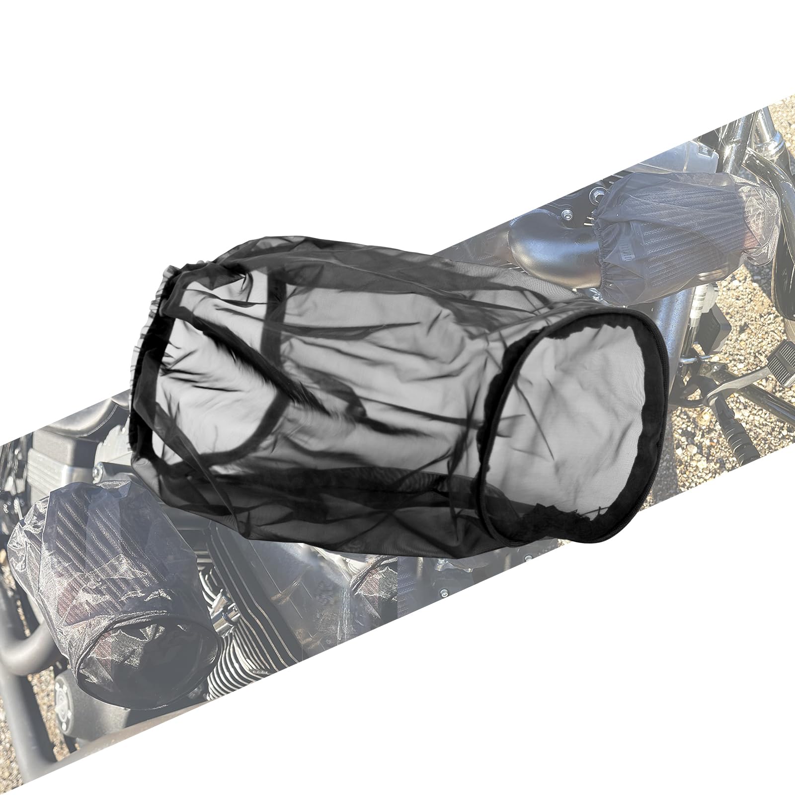 Amazon | HCmotorku バイク レインソックス エアクリーナー ハーレー用