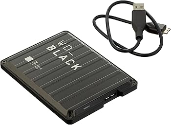 Amazon.com: WD_Black 2TB P10 Game Drive, Portable External Hard