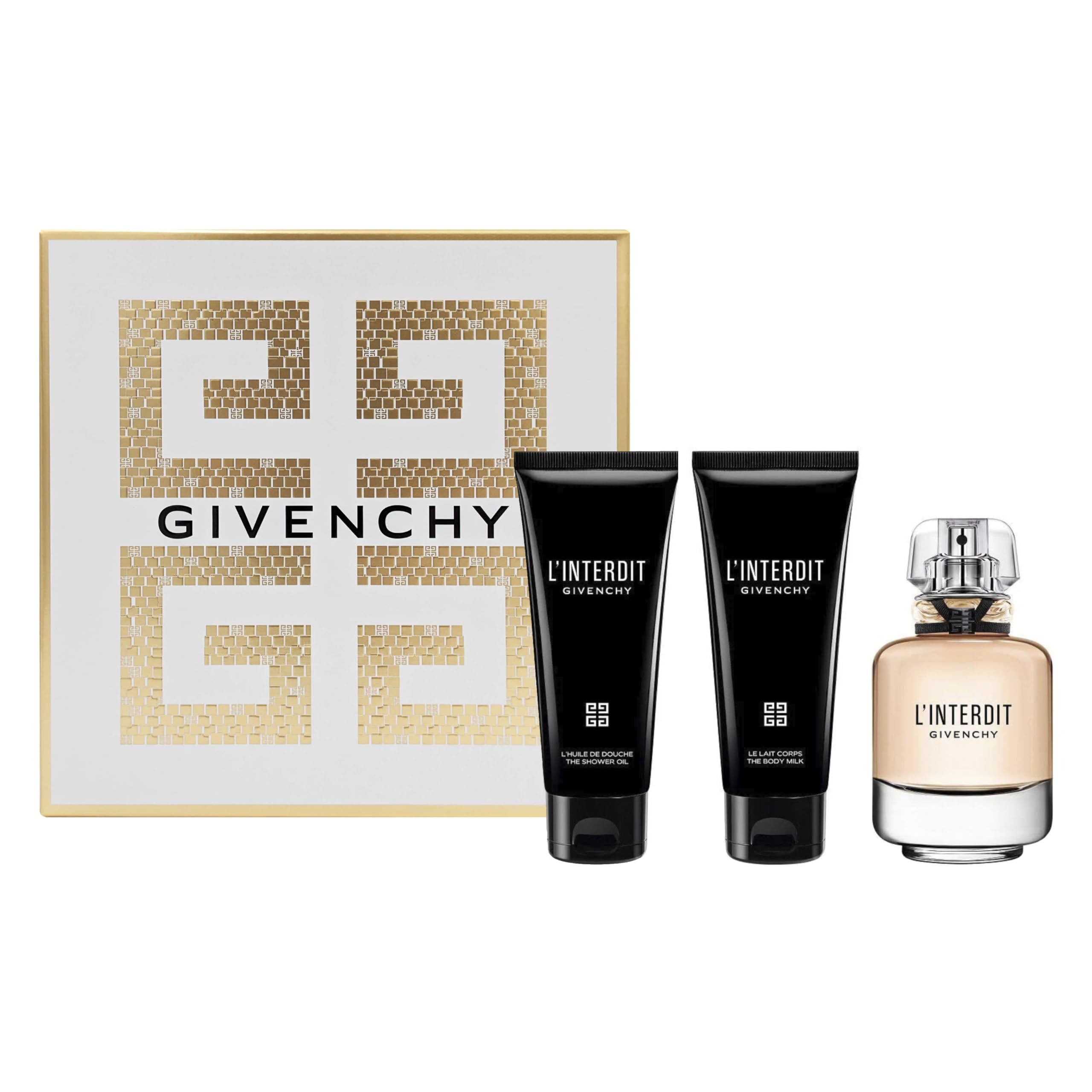 Amazon.com: Givenchy L'interdit 3-pcs Gift set (Eau De parfum 2.7
