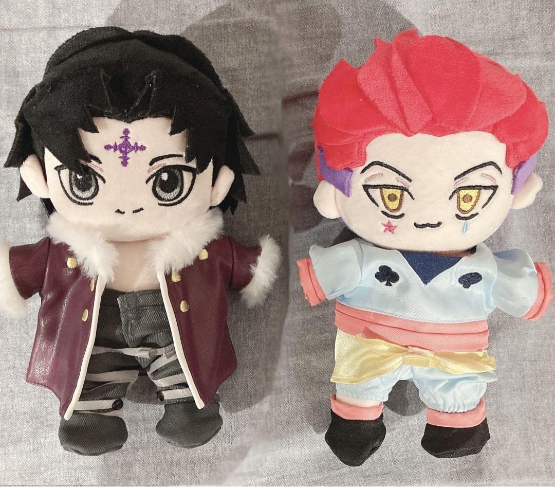 Amazon.co.jp: ハンターハンター ヒソカ クロロ 着せ替え ぬいぐるみ