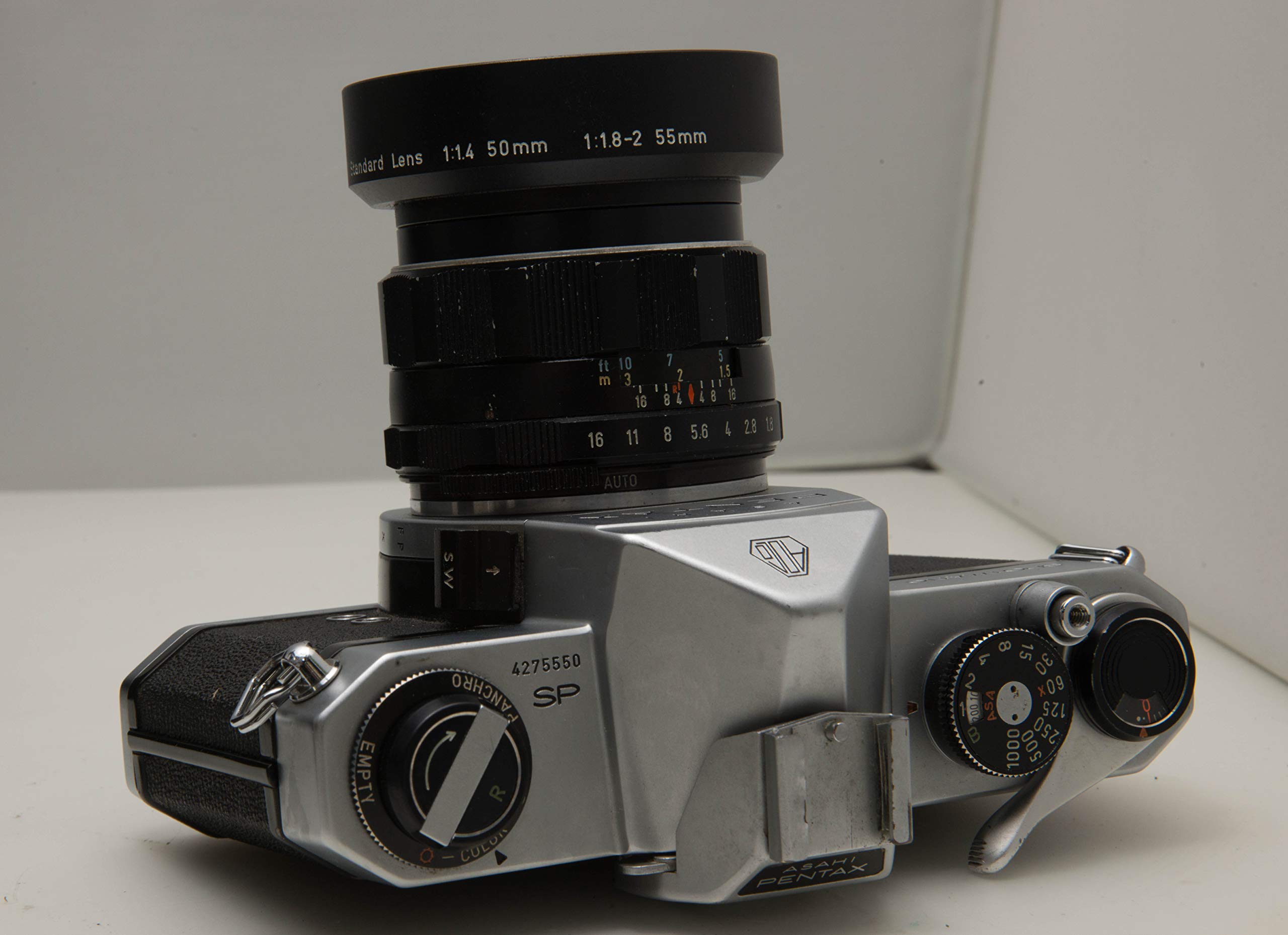 Amazon | Pentax SP シルバー M42 55mm F1.8付き | 一眼レフカメラ 通販