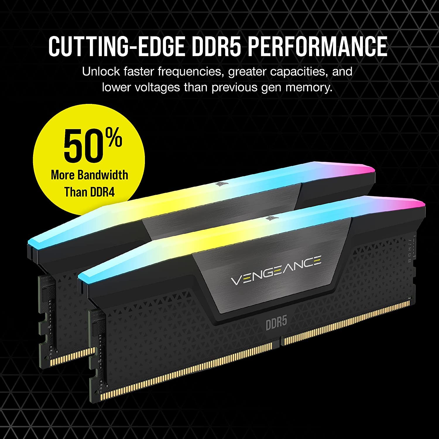 Amazon | CORSAIR DDR5-6400MHz デスクトップPC用メモリ VENGEANCE RGB