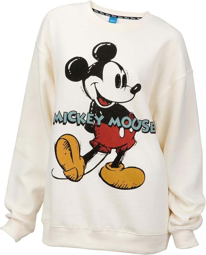 Mickey Mouse Colored Pencil Sketch Fleece Sweater (US, Alpha