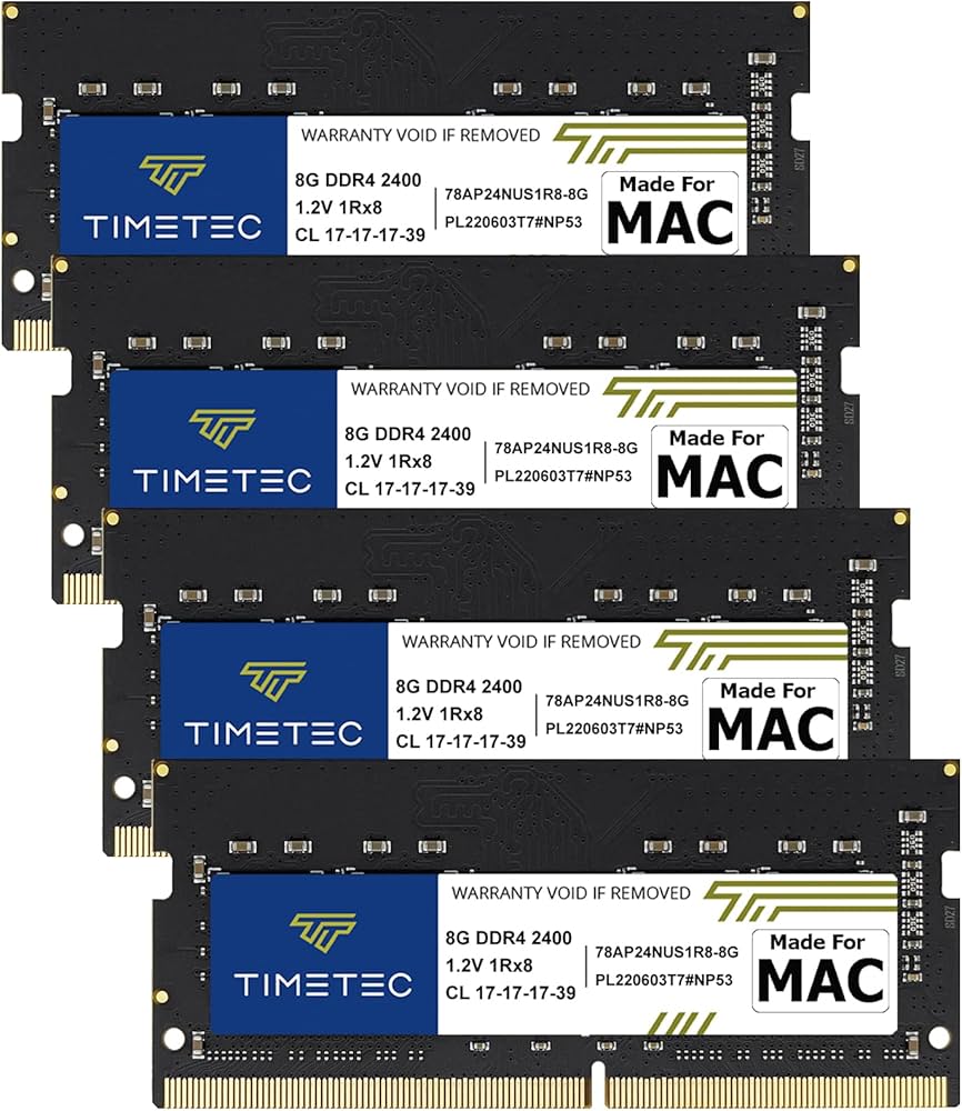 Amazon | Timetec Hynix IC 32GB キット (4x8GB) Apple 2017 iMac 27