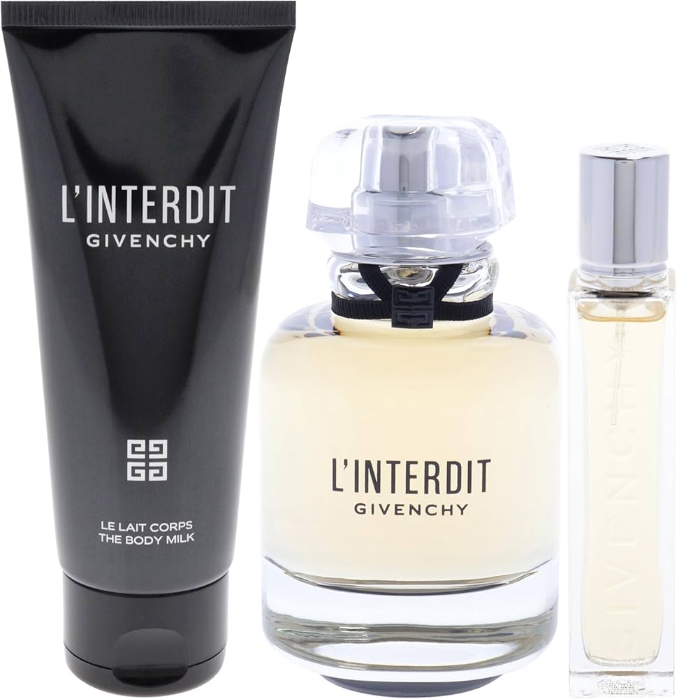 Amazon.com : LInterdit by Givenchy for Women - 3 Pc Gift Set 2.7oz
