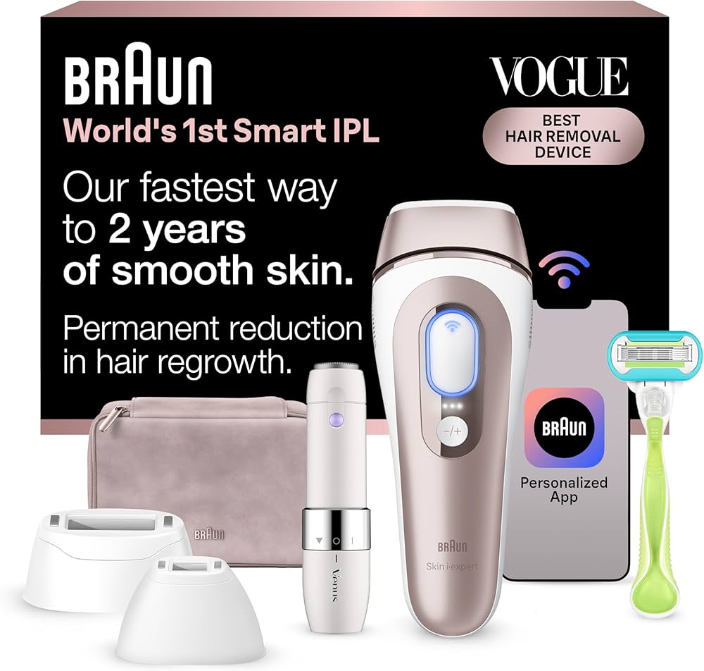 Amazon.com: Braun Smart IPL, Skin i·Expert Pro 7, VOGUE's Best