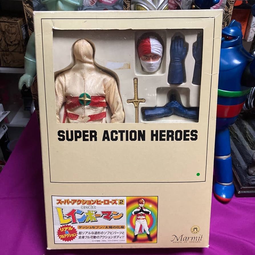 Marmit マーミット スーパー アクション ヒーローズ 16 月光仮面 1/6