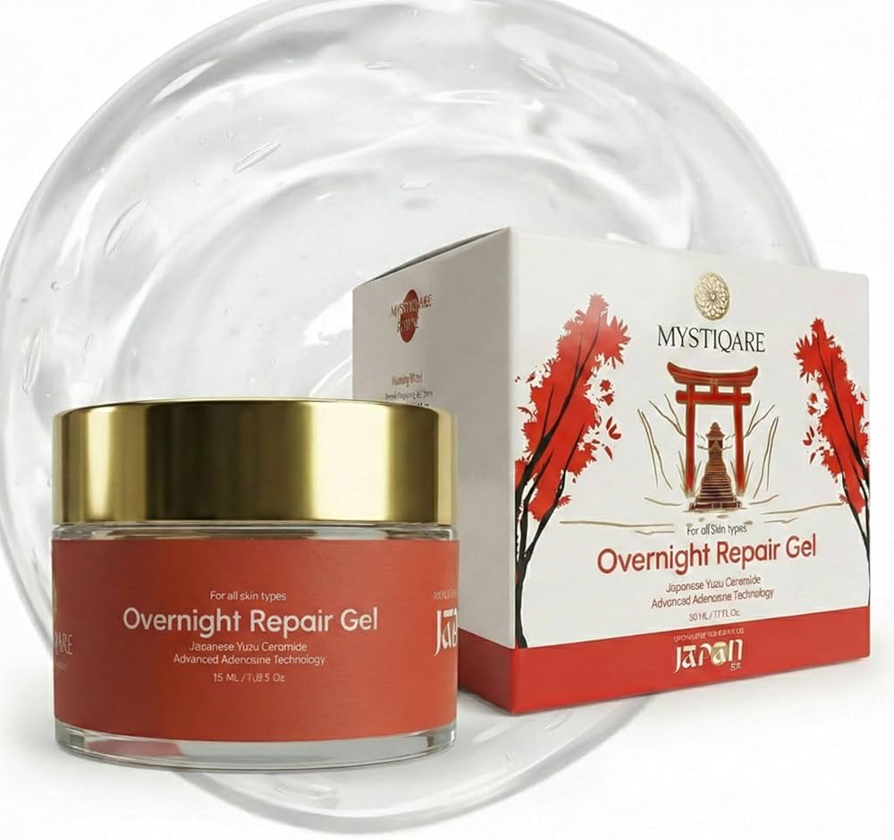 Overnight Repair Gel | Japanese Skincare | Night Cream for Women