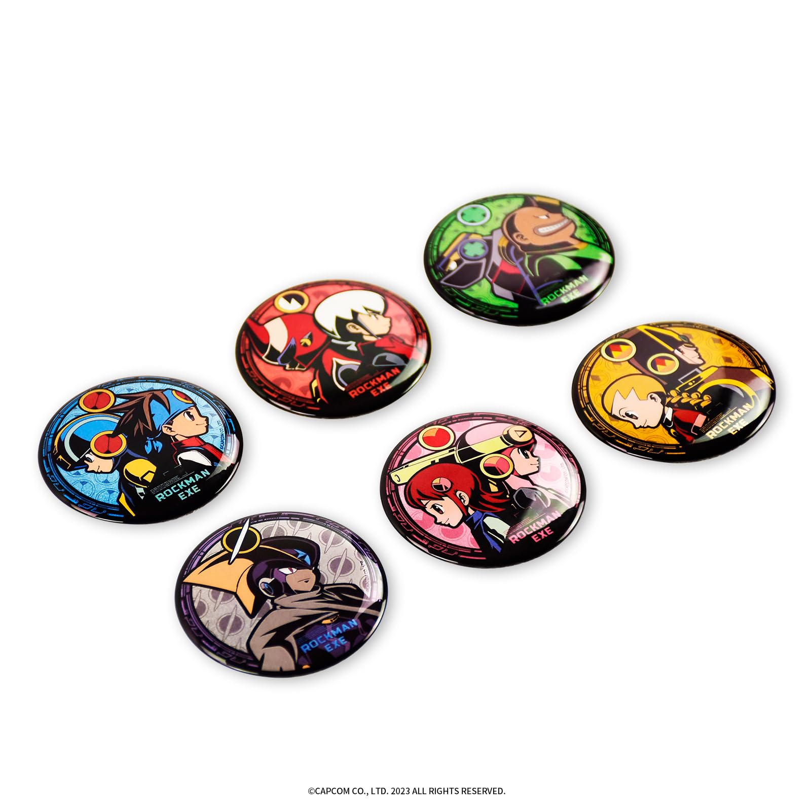 Amazon | FANTHFUL ロックマンエグゼ FP009RME23 缶バッジセット 6個