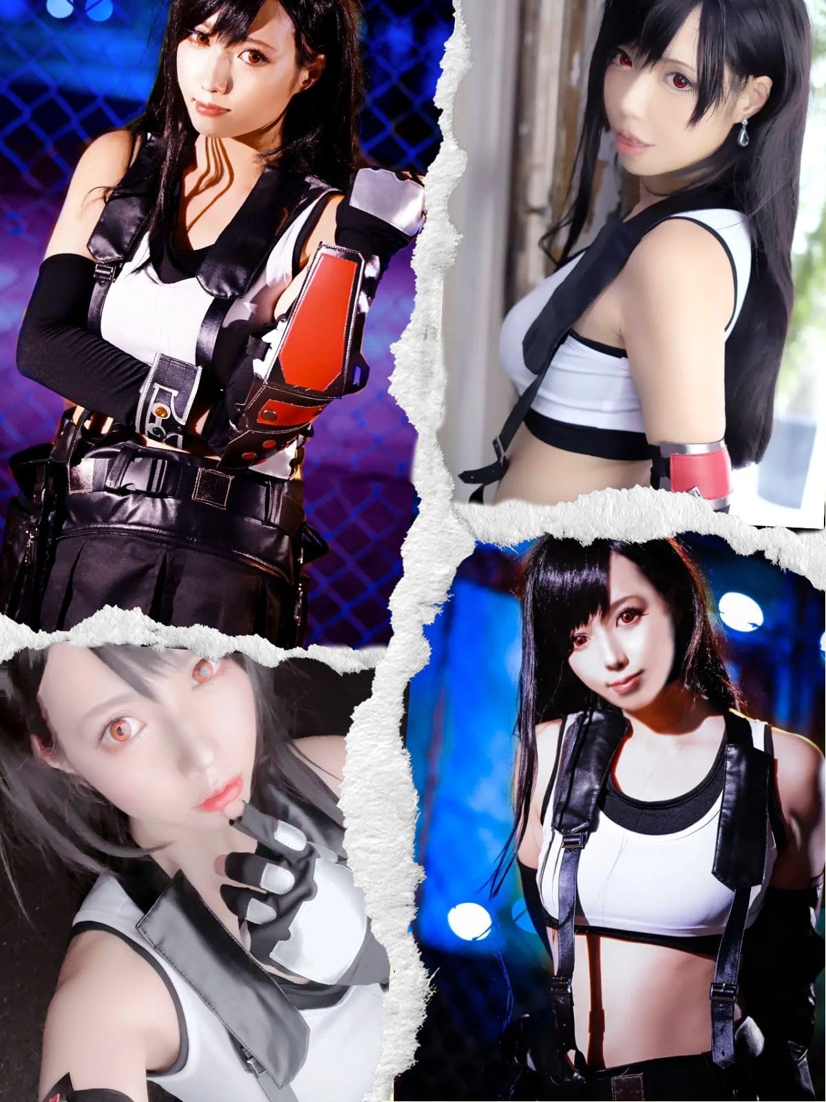 Amazon.co.jp: [NSPSTT] ティファ コスプレ 格闘服 FF7 コスプレ衣装
