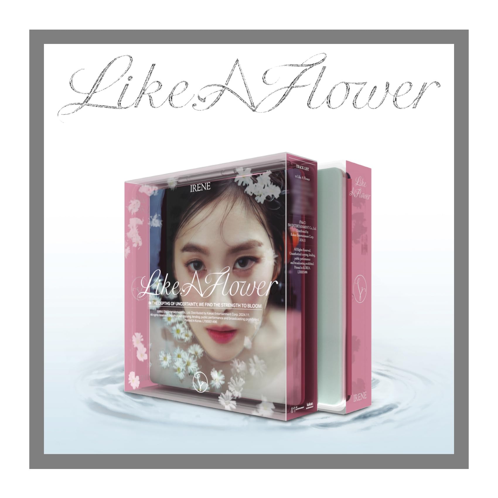 Amazon.com: Red Velvet Irene Like A Flower 1st Mini Album with