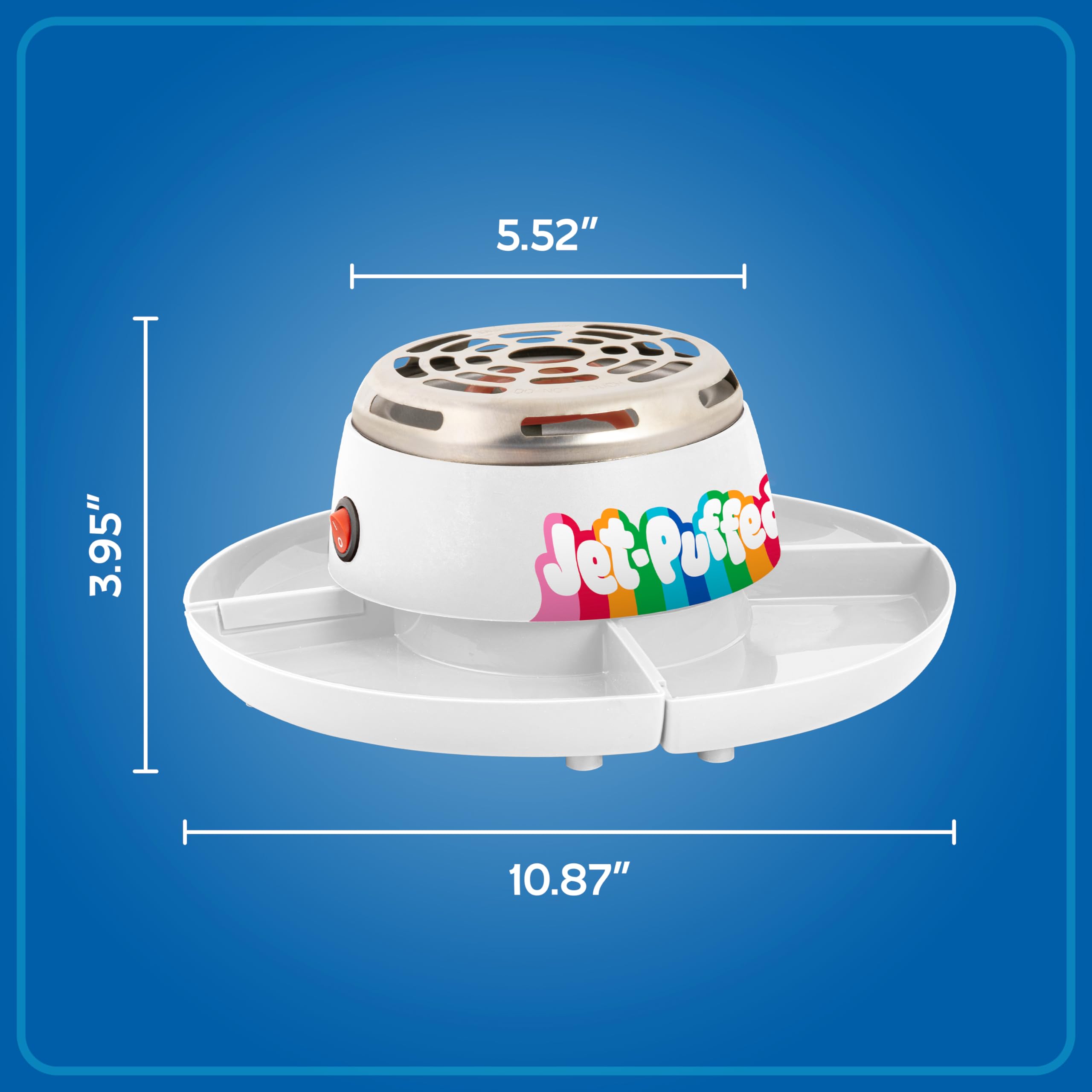 Amazon | ノスタルジア ジェットパフ 卓上 屋内 電動 スモア メーカー