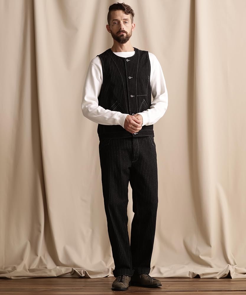 Amazon | [Schott NYC] [ショット] OLD HICKORY DENIM VEST/オールド