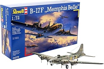 Amazon | ドイツレベル 1/72 B-17F メンフィスベル 04279 プラモデル