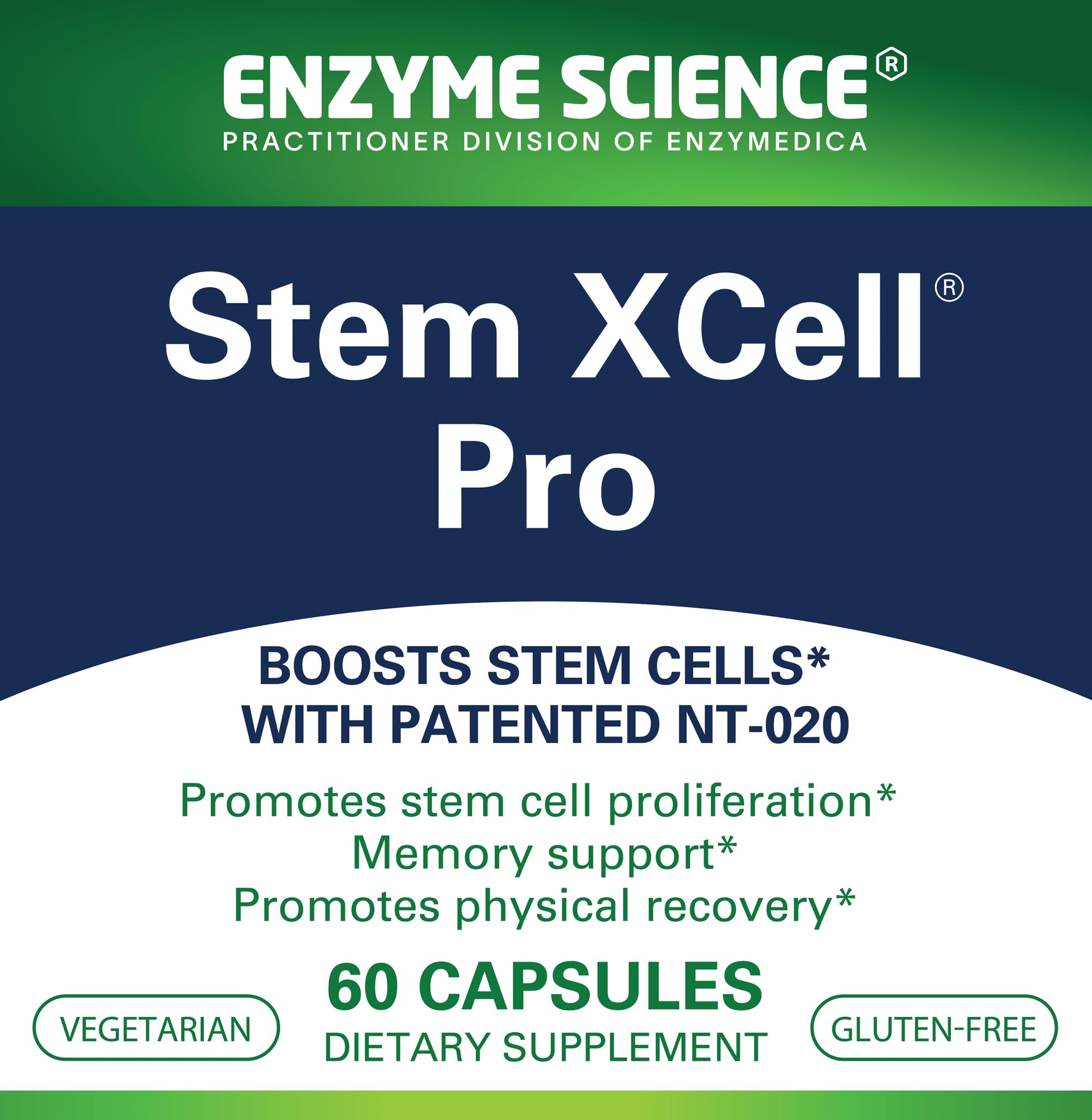 Amazon.com: Enzyme Science, Stem XCell Pro, Antioxidant Support
