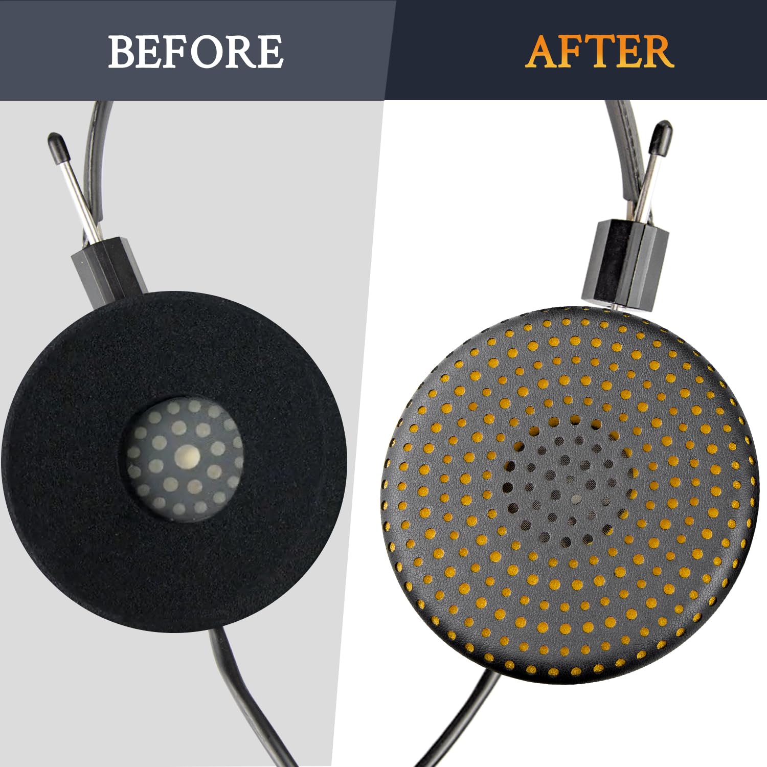 Amazon | SOULWIT イヤーパッド イヤークッション Grado GS1000