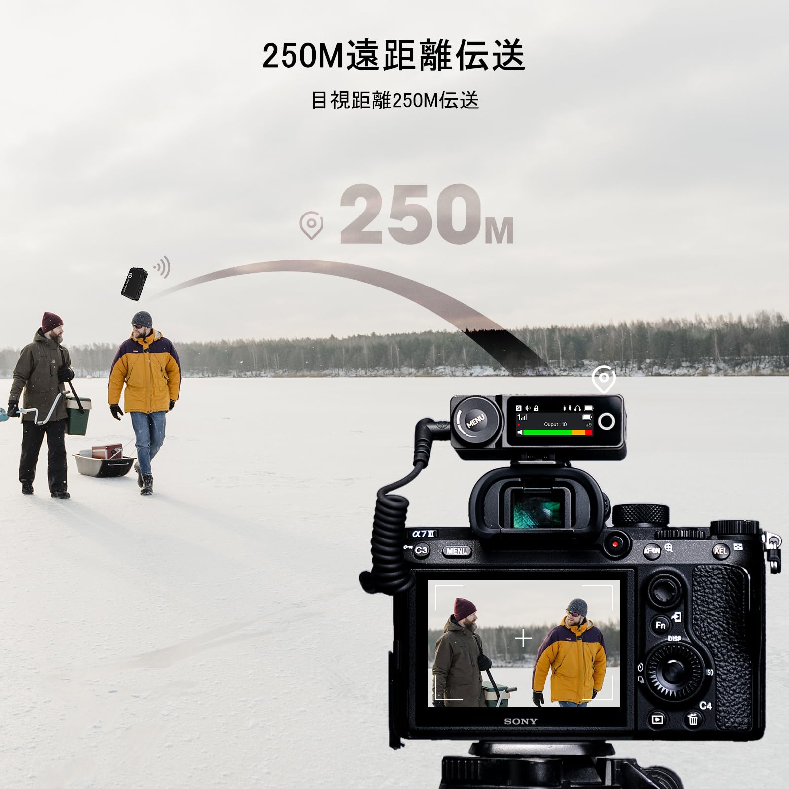 Amazon.co.jp: Hollyland Lark Max-ワイヤレスマイク-ラベリアマイク