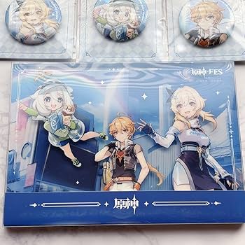 Amazon.co.jp: 原神 Genshin 空 蛍 パイモン アクリルスタンド 缶