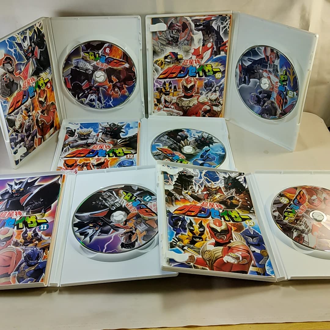 Amazon.co.jp: DVD超星神グランセイザー 全13巻 : パソコン・周辺機器