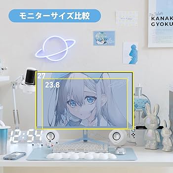 Amazon.co.jp: Pixio PX278 WAVE Pastel Purple Gaming Monitor 27