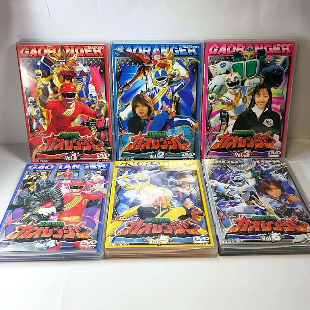 Amazon.co.jp: DVD 百獣戦隊 ガオレンジャー 1～12巻 全12巻 セット