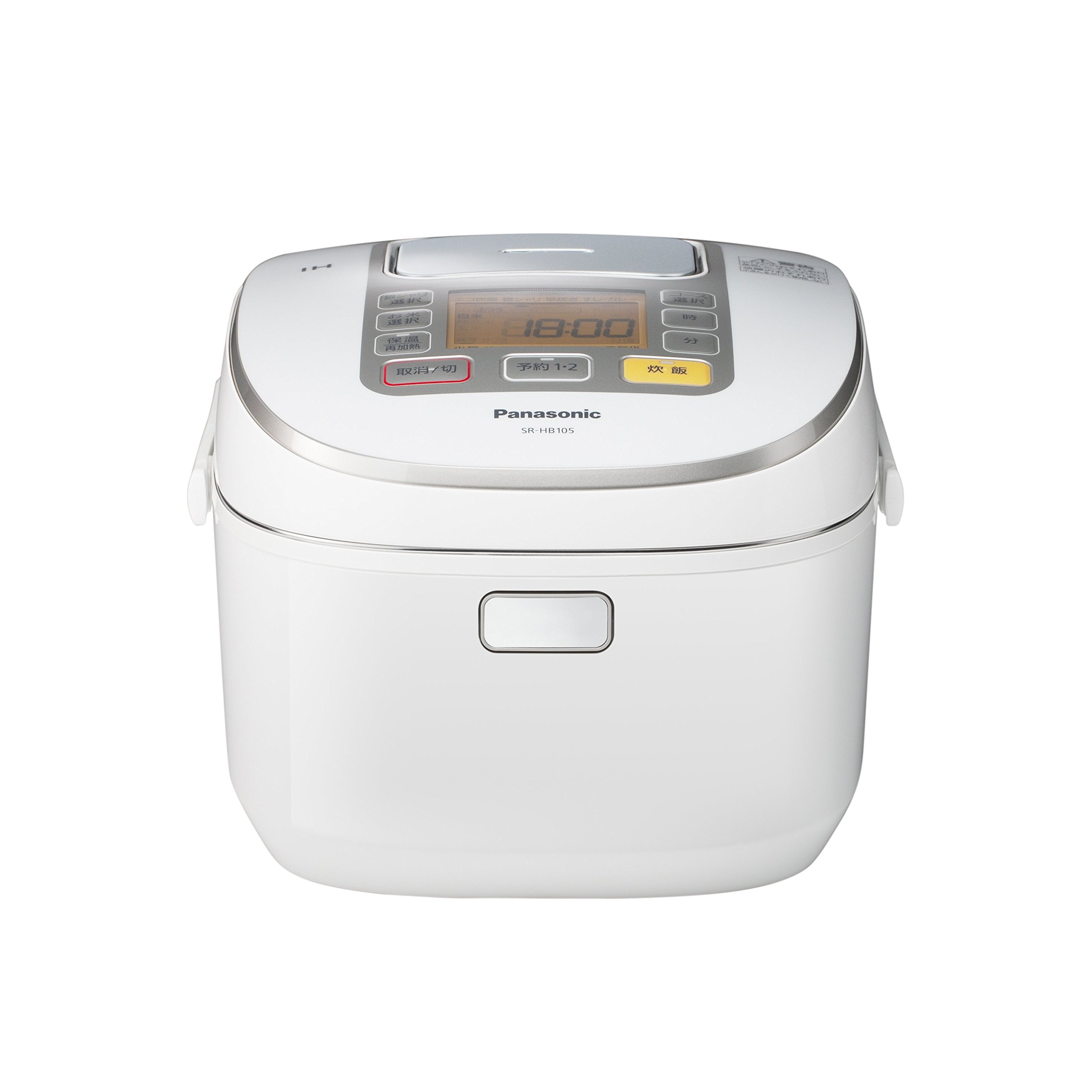 Amazon | パナソニック 5.5合 炊飯器 IH式 ホワイト SR-HB105-W