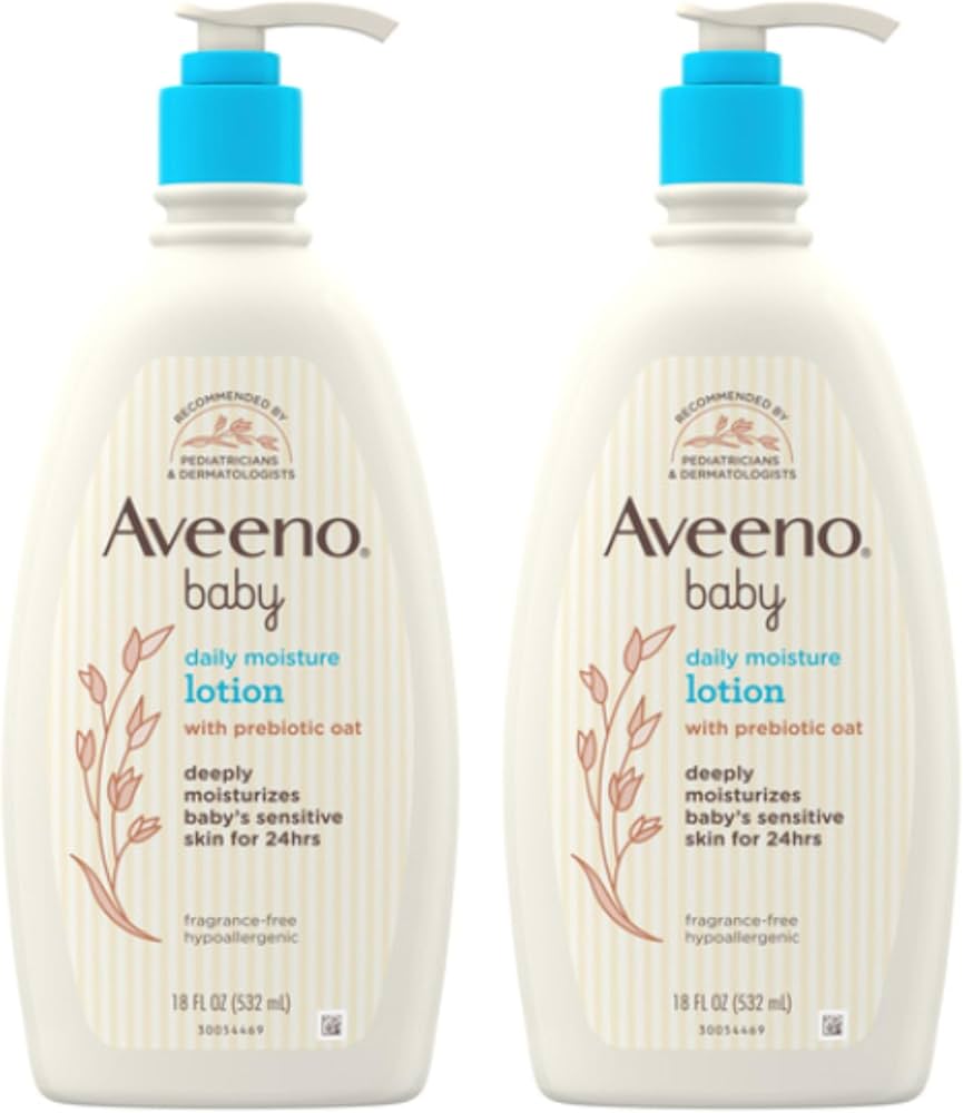 Amazon.com: Aveeno Baby Daily Moisture Body Lotion for Sensitive