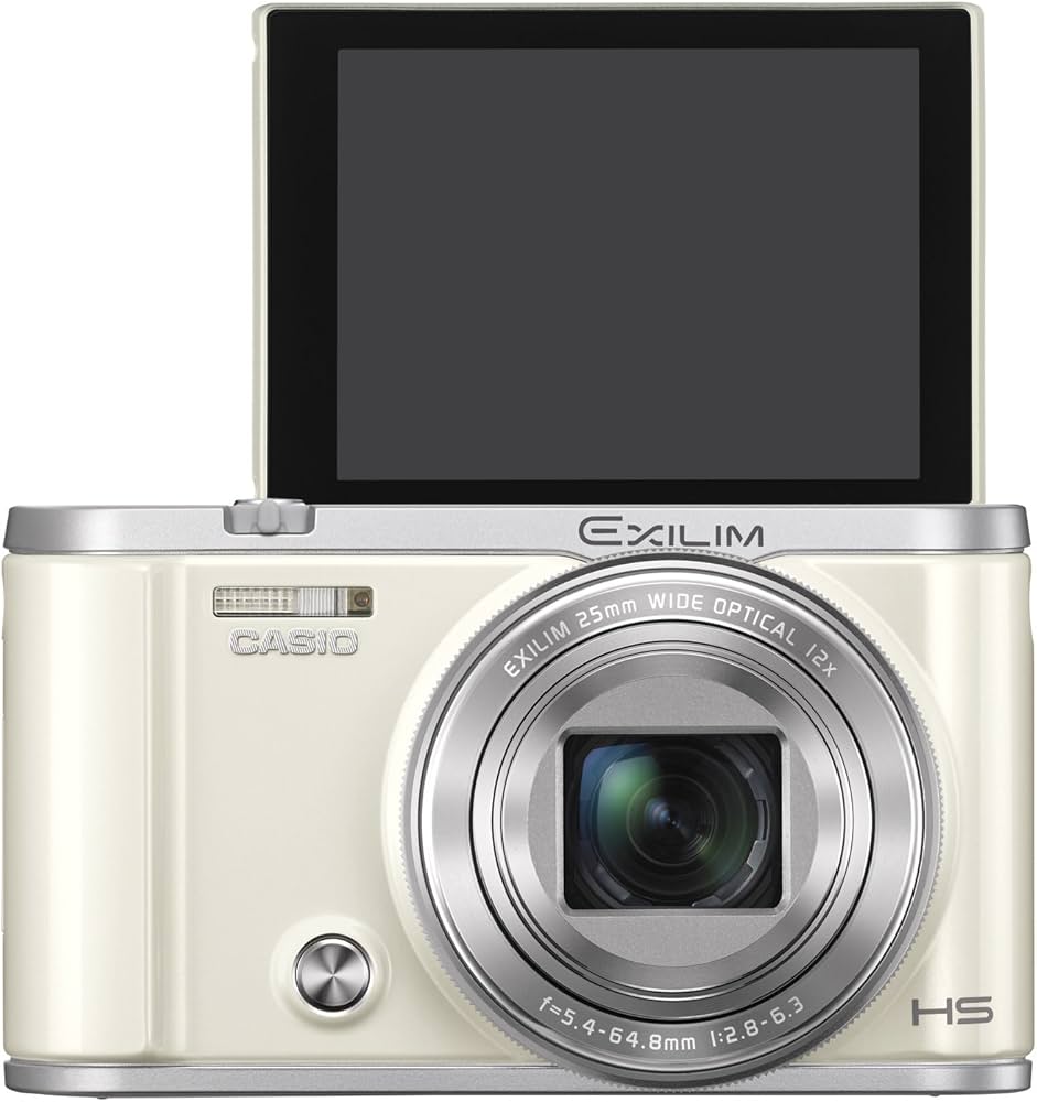 Amazon | CASIO デジタルカメラ EXILIM EX-ZR3200WE 自分撮り・みんな