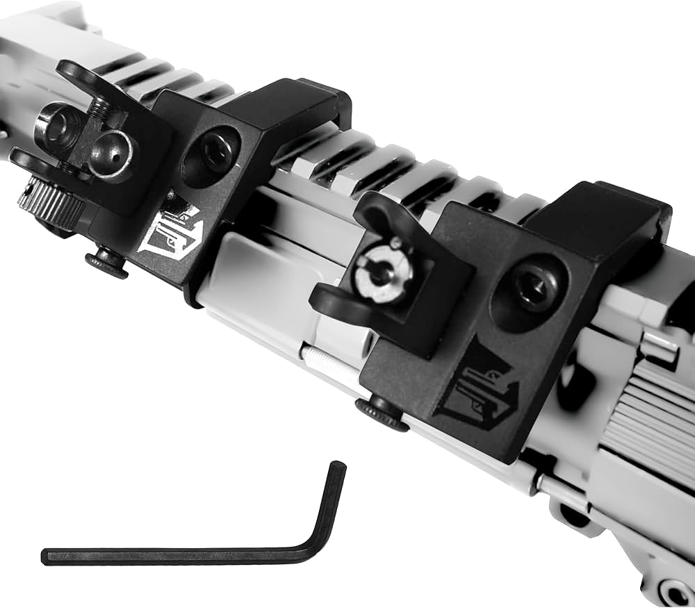 Amazon.co.jp: OZARK ARMAMENT 折りたたみ式フリップアップ