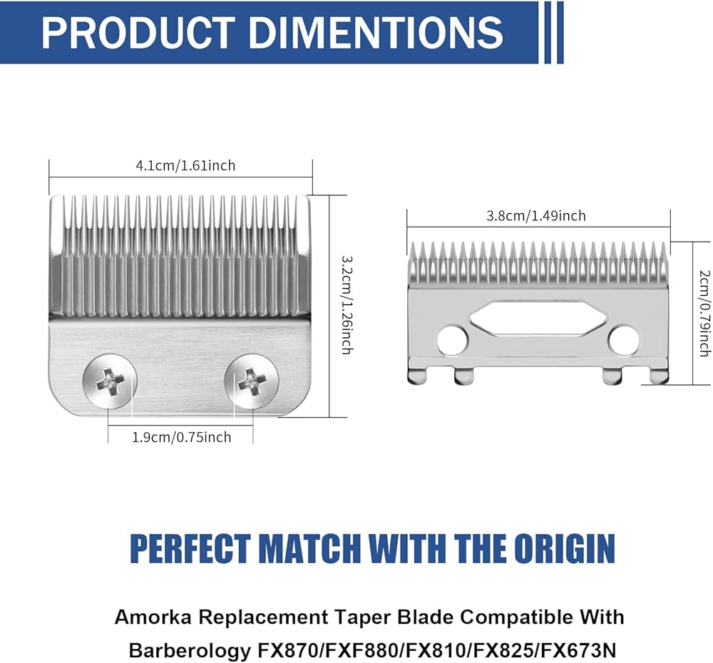 Amazon.com: Amorka FX801R Replacement Blades for FX870 Clippers