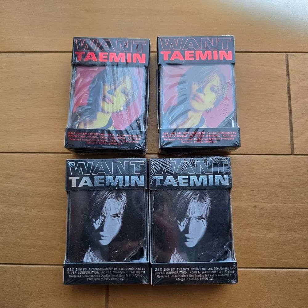 SHINee テミン⭐︎キノ アルバム WANT 新品 未開封 SHINee テミン