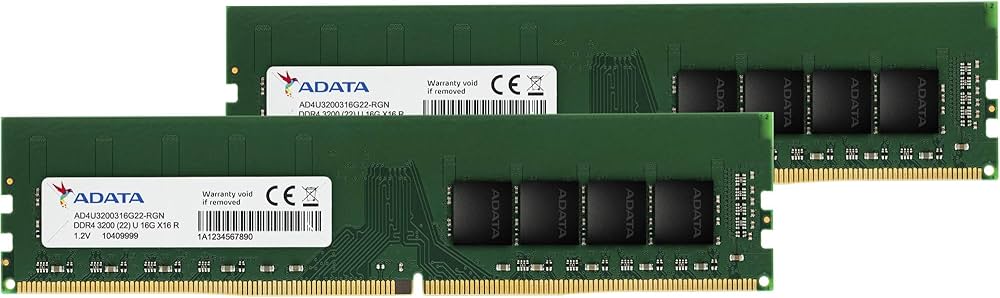 Amazon.co.jp: ADATA 2x DDR4-2666MHz 32GB Memory Desktop PC