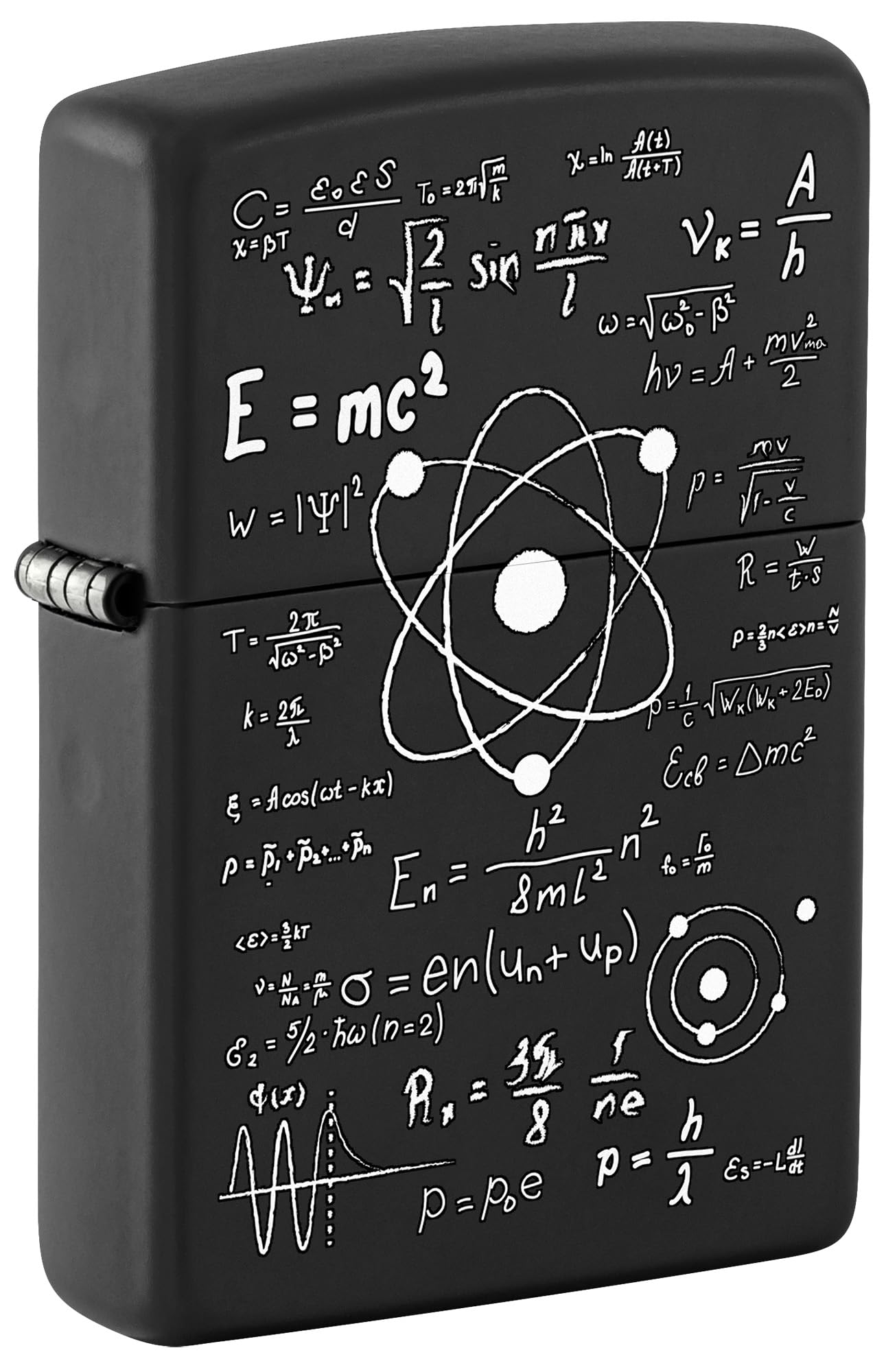 Amazon.com: Zippo Lighter: School Equations - Black Matte 80801