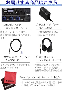 Amazon | BOSS マルチエフェクター GT-1＆アダプター PSA-100S2＆
